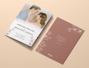 contoh cover buku upacara pemberkatan pernikahan gereja katolik tangerang