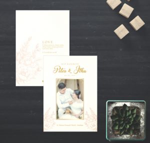 cover desain teks janji nikah liturgi katolik misa sakramen perkawinan gereja bogor