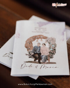 Cetak Buku Liturgi Makna Janji Perkawinan Katolik Holy Matrimony Book By Florence Graphic