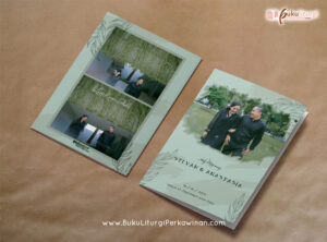 Buku Misa Perkawinan Katolik Holy Matrimony Book Cover