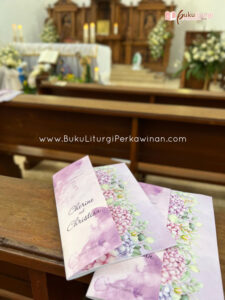 buku misa pemberkatan holy matrimony book Gereja Santo Yusup Blitar TheBridedept weddingku wedding market