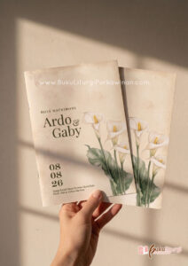 cetak buku tata perayaan sakramen perkawinan Katolik holy matrimony book